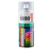 Краска Аэрозоль RAL6005 зеленый мох 520мл KUDO