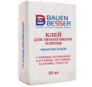 Клей Б-407 д/сложных поверхностей 25 кг «BAUEN BESSER»