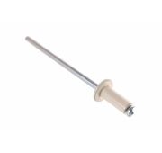 Заклепка вытяжная Daxmer 4,8*12 RAL 1015 (св. слон. кость)