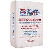 Смесь д/стяжки пола (Пескобетон) Б-601 25 кг «BAUEN BESSER»