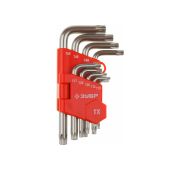 Набор имбусовых ключей Звездочка (Torx) 10-50мм (9шт)
