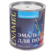 Эмаль 266 для пола желто-коричнев.2,7 кг