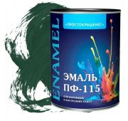 Эмаль ПФ 115 «ПРОСТОКРАШЕНО» зеленая 2,7кг