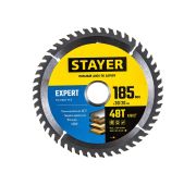 Диск пильный по дереву 185*30/20*48T Stayer Expert, чистый рез