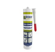 Герметик RoofComplect силиконовый универсальный белый 260мл (24шт/уп)