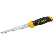 Ножовка для гипсокартона Stayer 160мм
