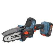 Пила цепная аккум. SENIX CSX2-M2-EU (40В(2*20В), б/щ, ЗУХ2, шина 16«/40см, цепь 3/8»/1,3/56зв)