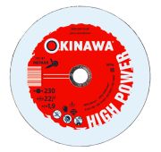 Диск OKINAWA high power по металлу 230*1,9*22,2