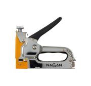Степлер NAGAN тип 53 скобы 4-14, металлический, регулировка удара