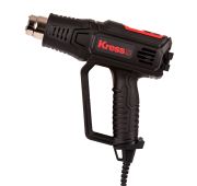 Фен строительный KRESS KU043 (2000Вт, 180-280л/мин, 50-600град, дисп, 6реж, 1кг)