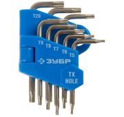 Набор имбусовых ключей Звездочка (Torx) 5-20мм (8шт)