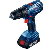 Шуруповерт акк. BOSCH GSB 180-Li, 2х2.0Ач, 18В, ЗУ, кейс